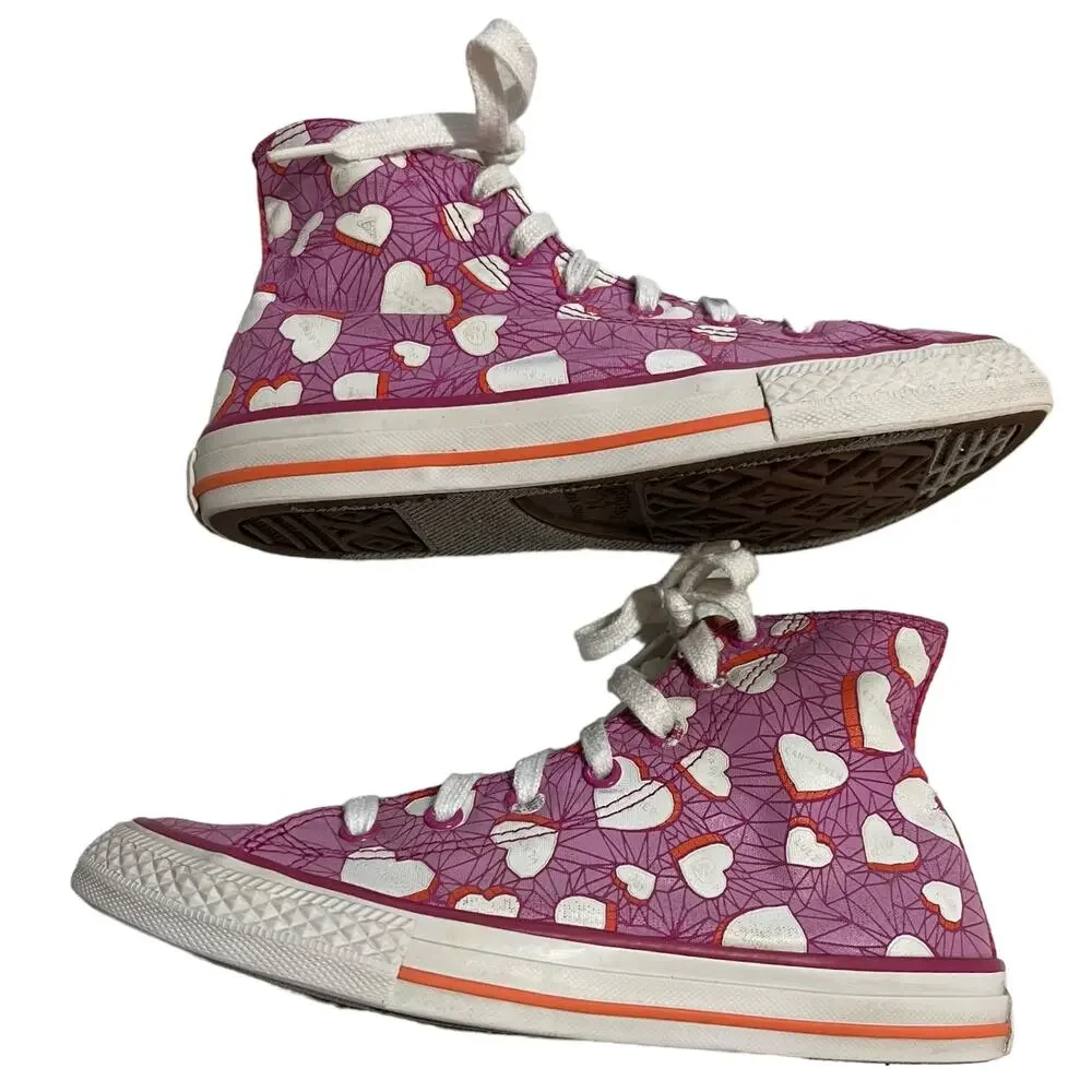Converse pink high